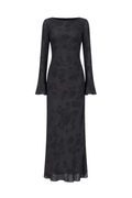 Black Silk Dress