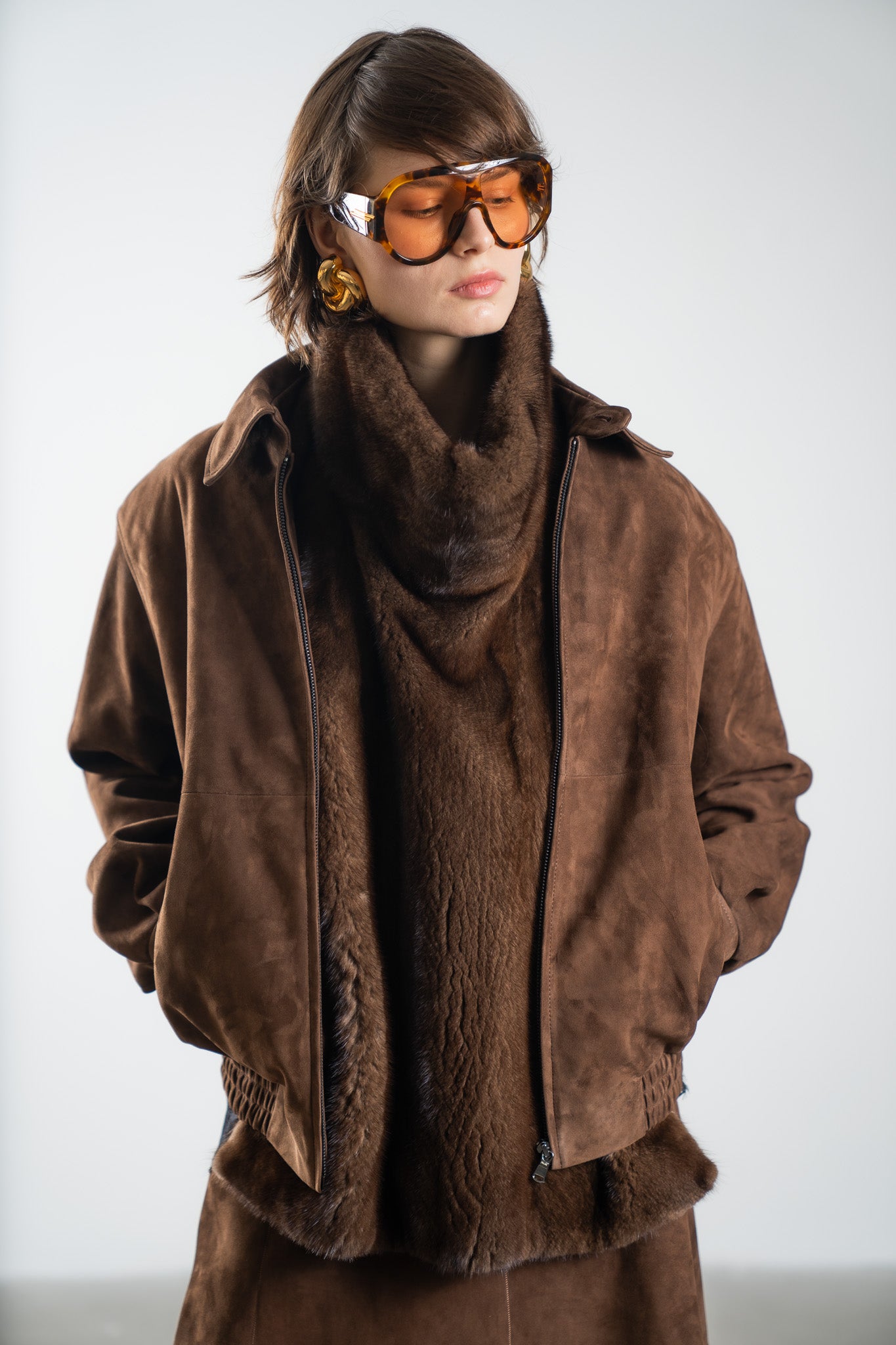 Vest Scanbrown Mink 50 cm