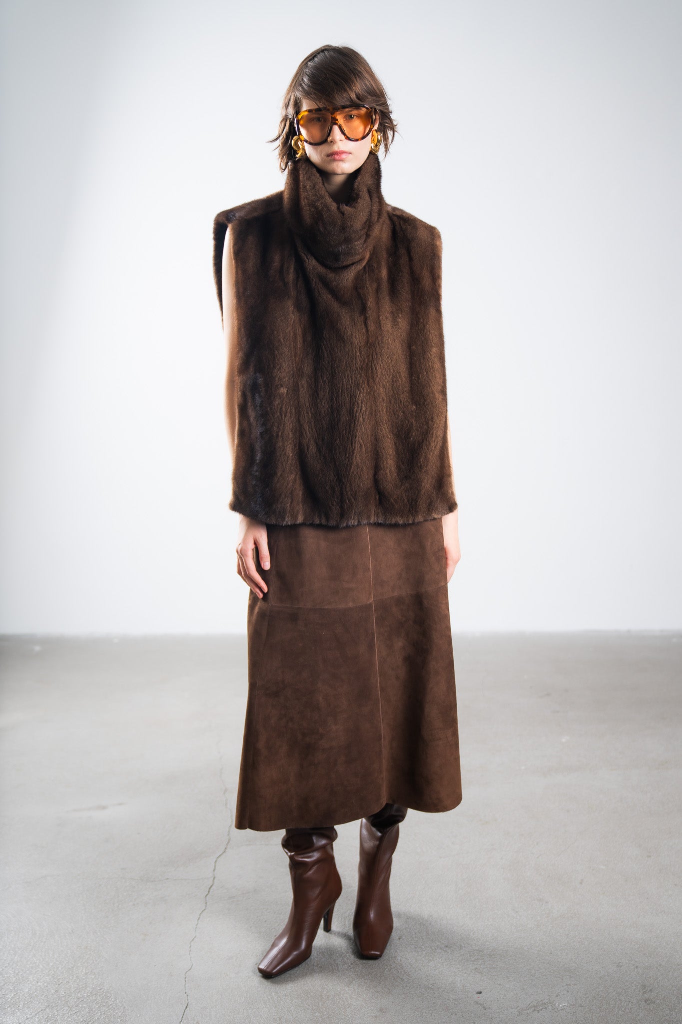 Vest Scanbrown Mink 50 cm