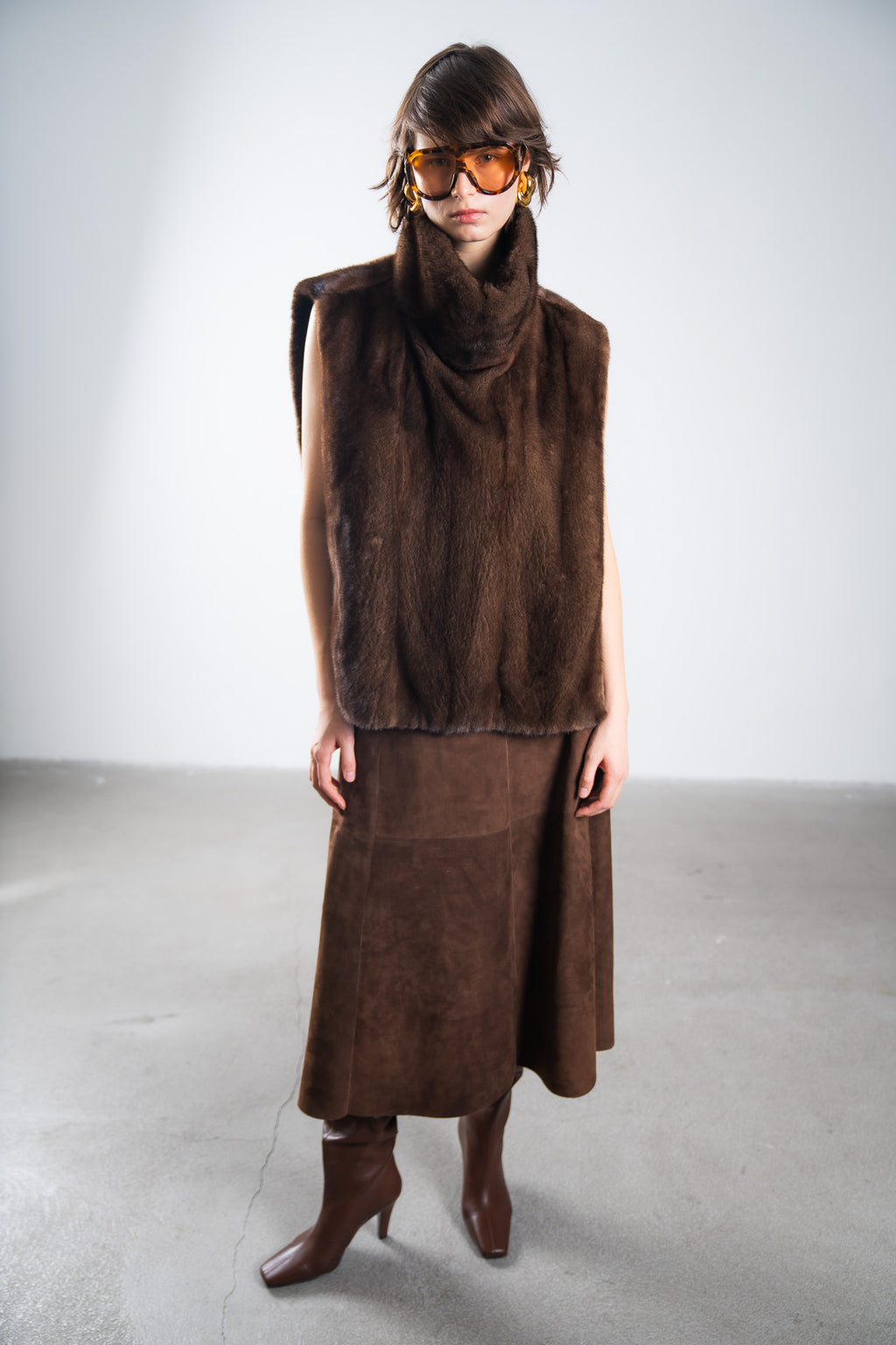 Vest Scanbrown Mink 50 cm