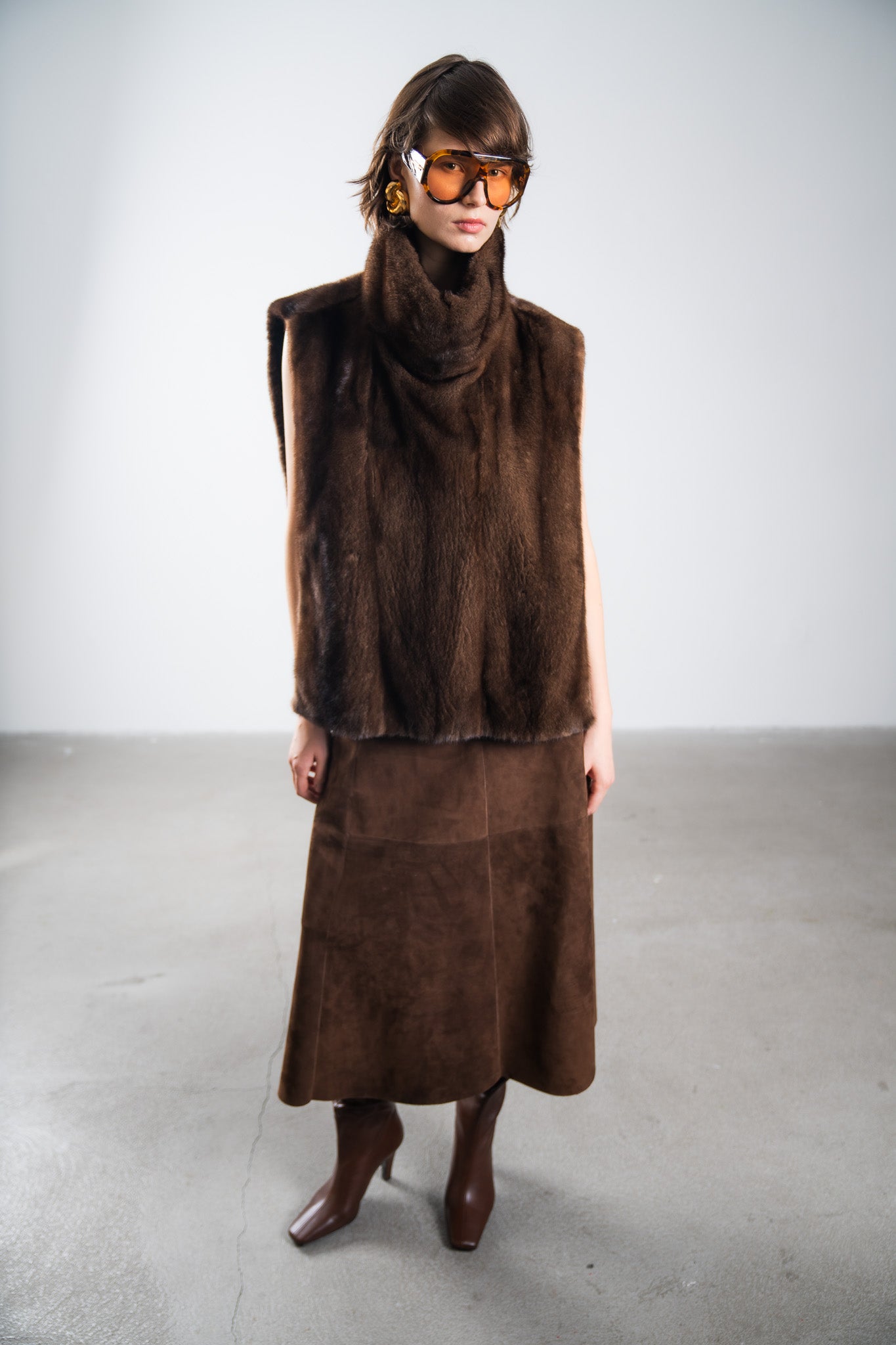 Vest Scanbrown Mink 50 cm