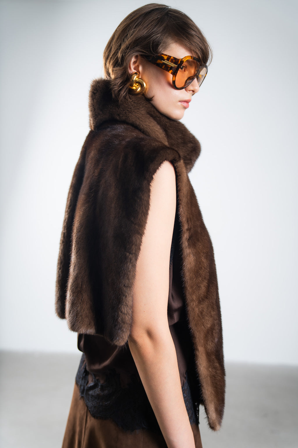 Vest Scanbrown Mink 50 cm