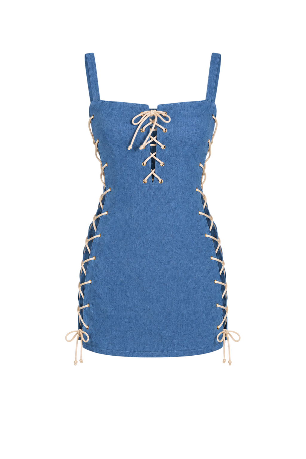 Short Corset Jeans Cotton Dress