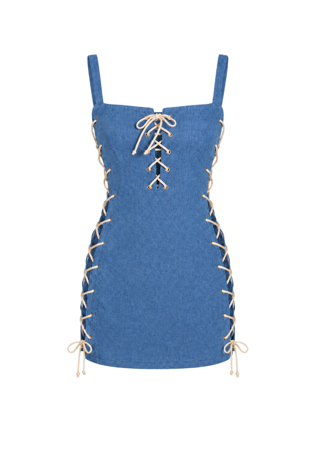 Short Corset Jeans Cotton Dress