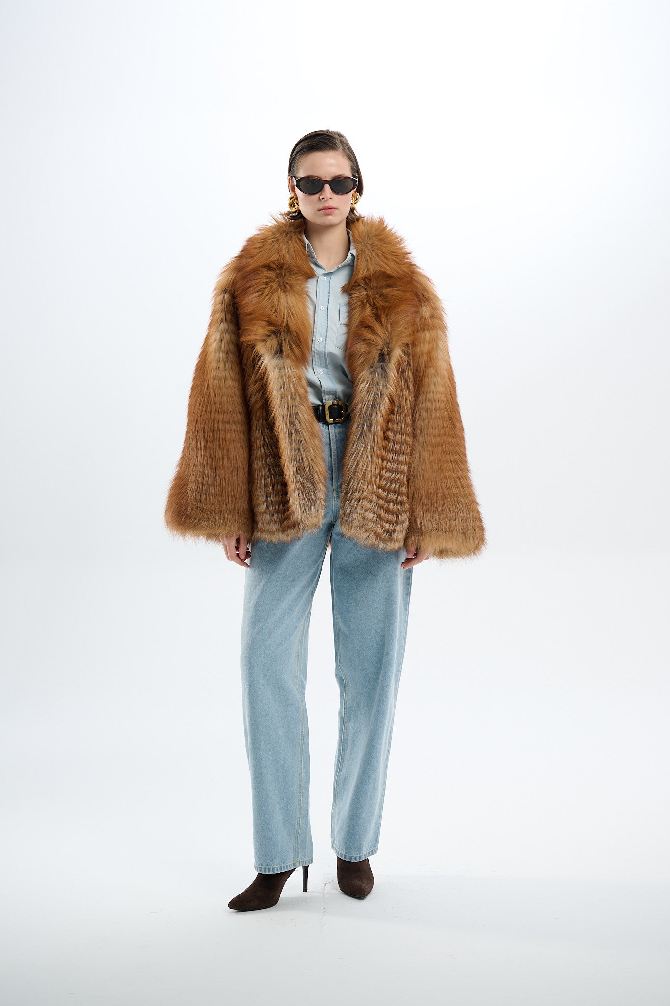 Scandinavian Fox Jacket 75 cm