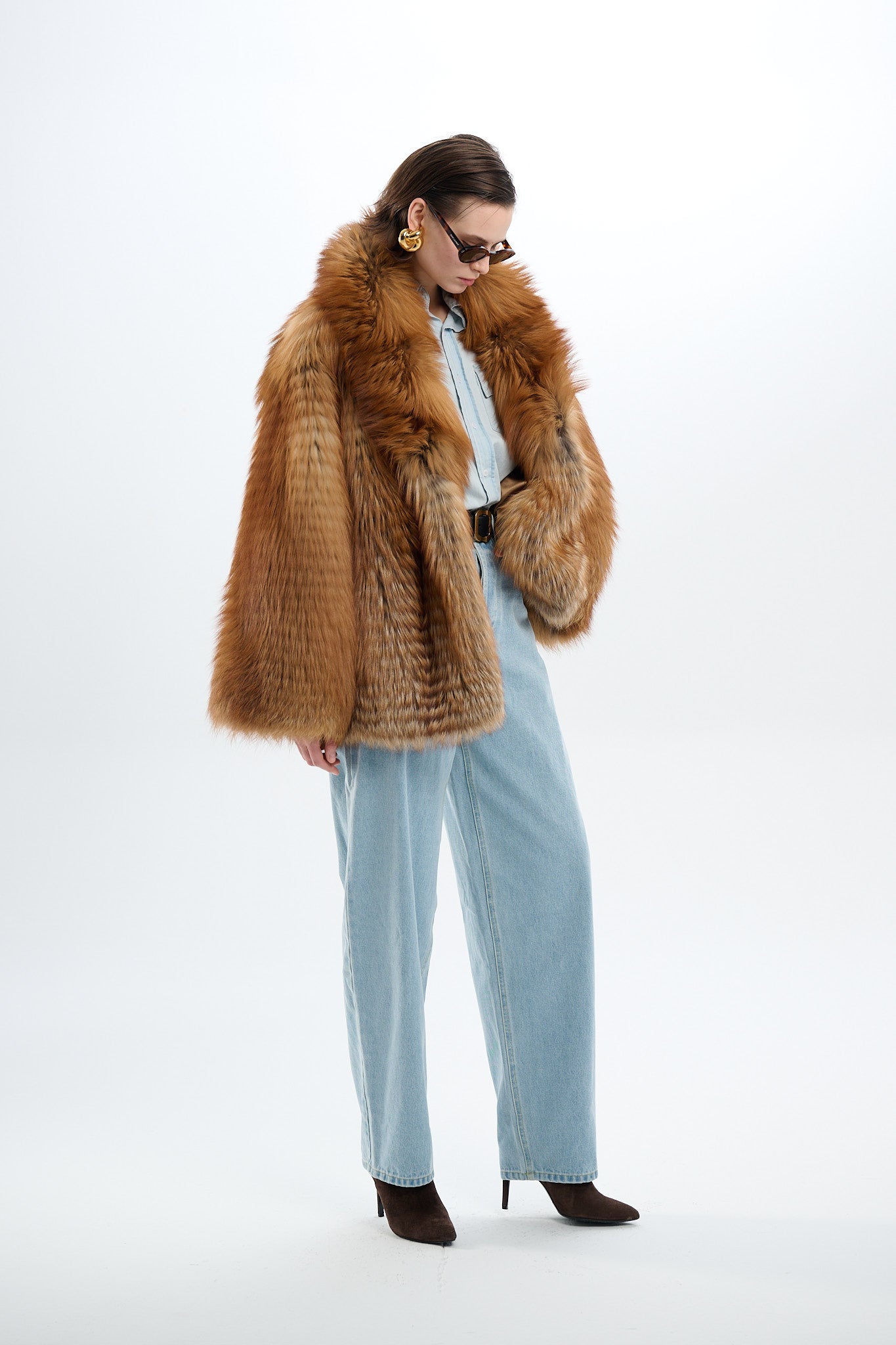 Scandinavian Fox Jacket 75 cm