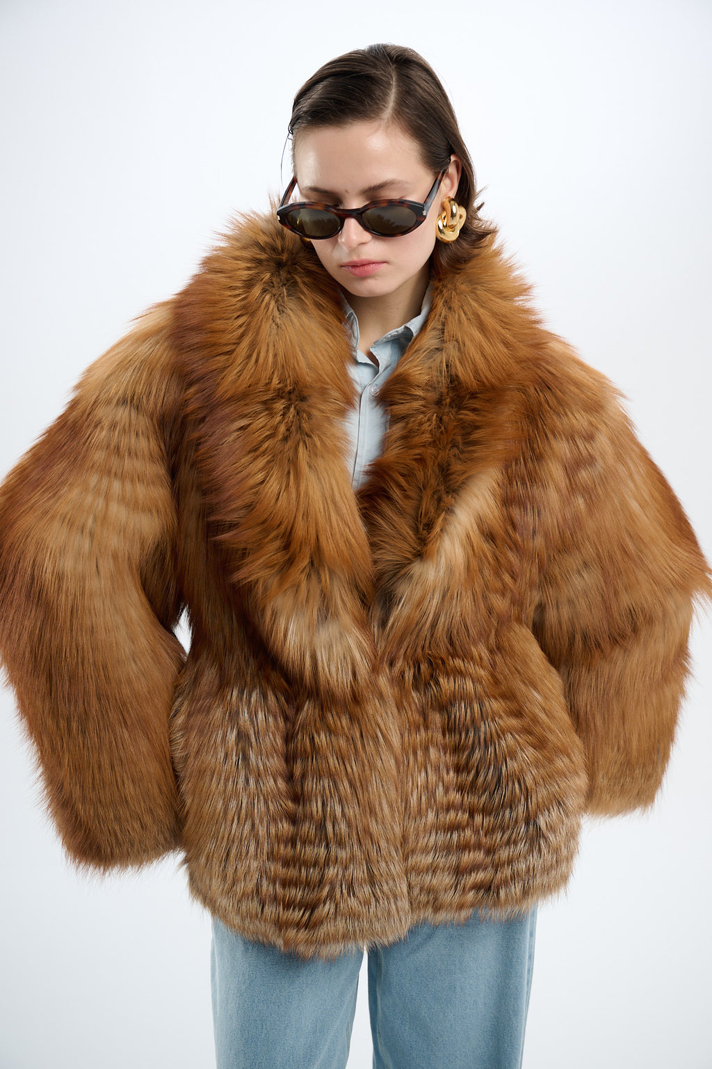 Scandinavian Fox Jacket 75 cm
