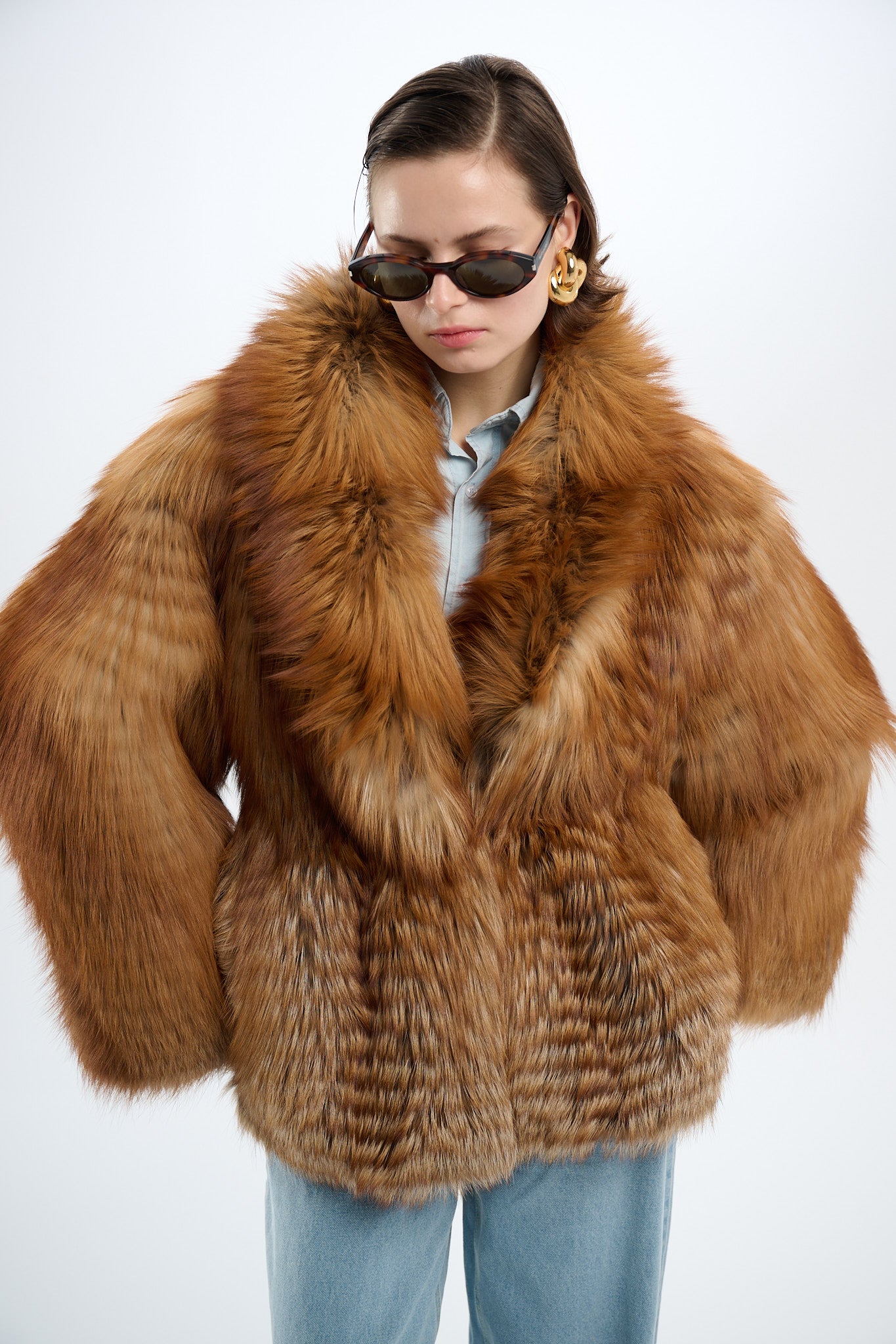 Scandinavian Fox Jacket 75 cm
