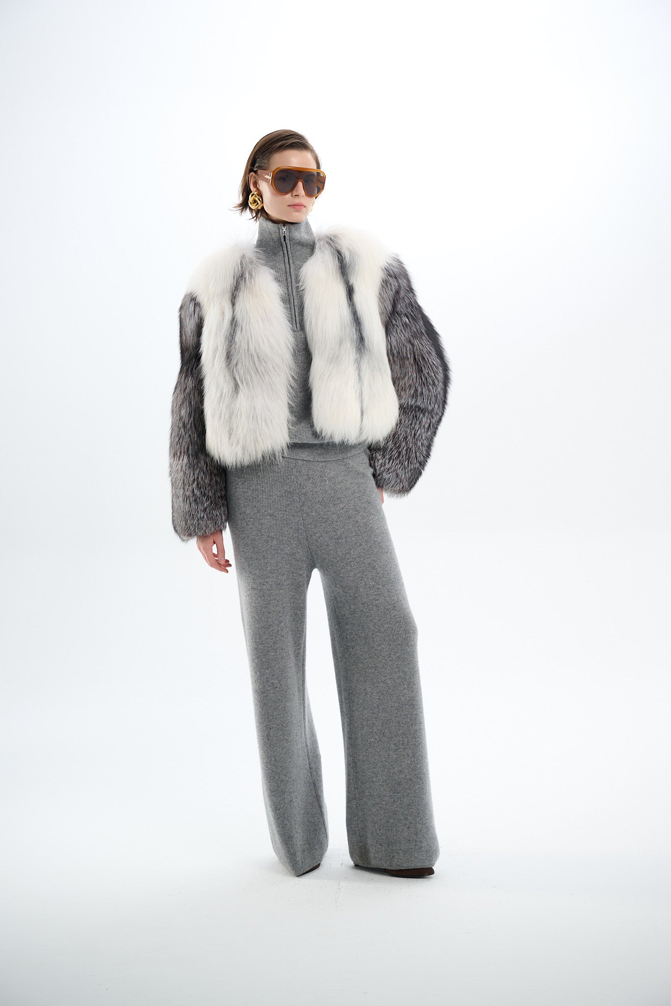 Scandinavian Arctic Fox Jacket 60 cm