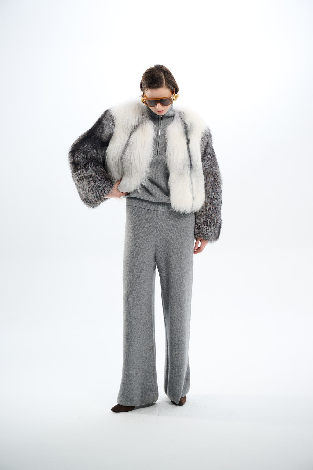 Scandinavian Arctic Fox Jacket 60 cm