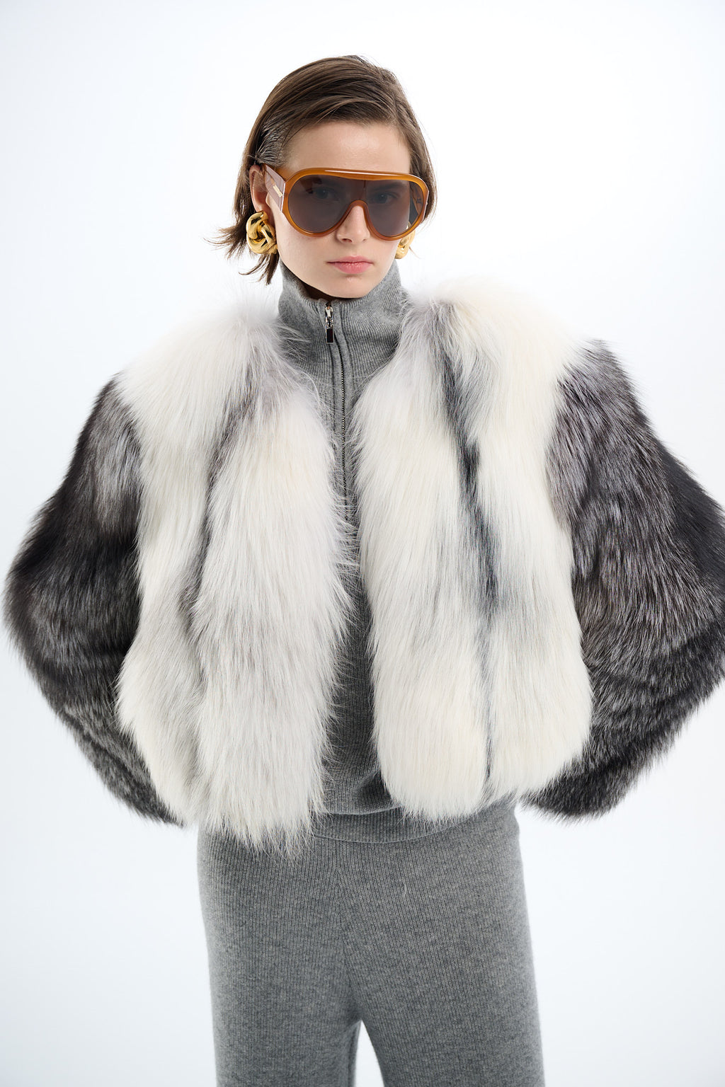 Scandinavian Arctic Fox Jacket 60 cm