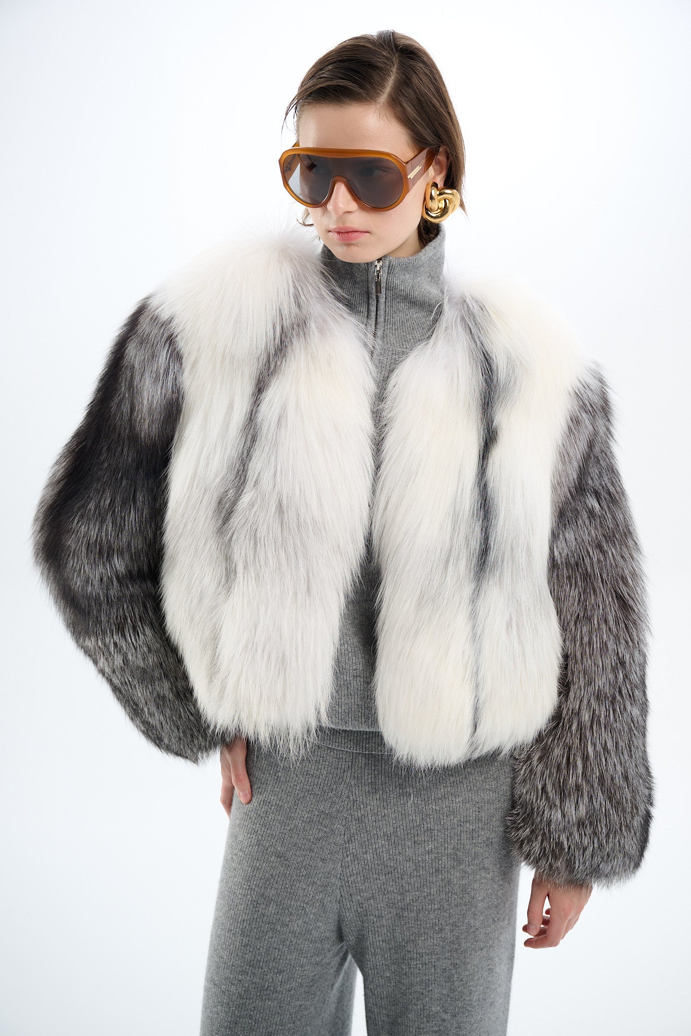 Scandinavian Arctic Fox Jacket 60 cm