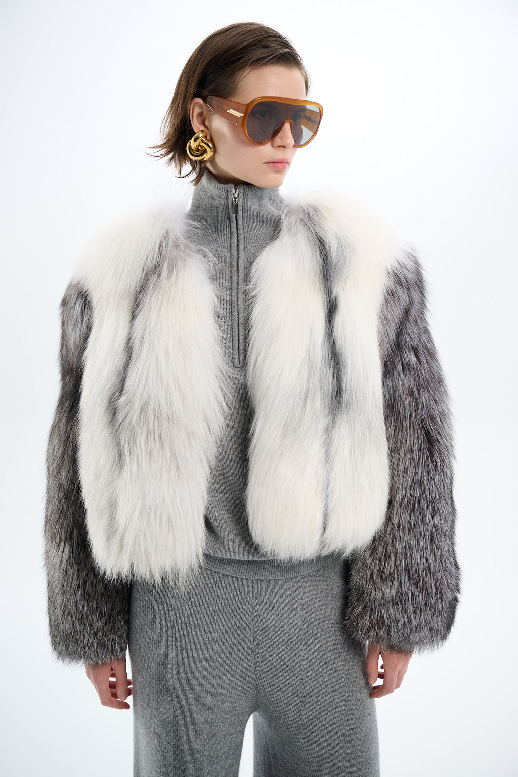 Scandinavian Arctic Fox Jacket 60 cm