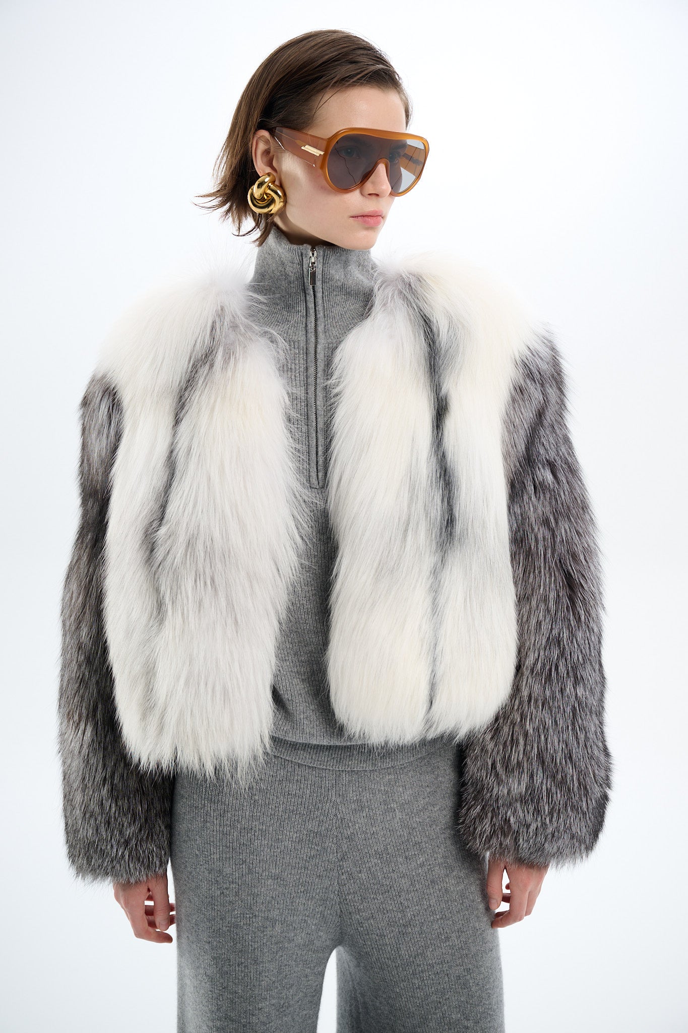 Scandinavian Arctic Fox Jacket 60 cm