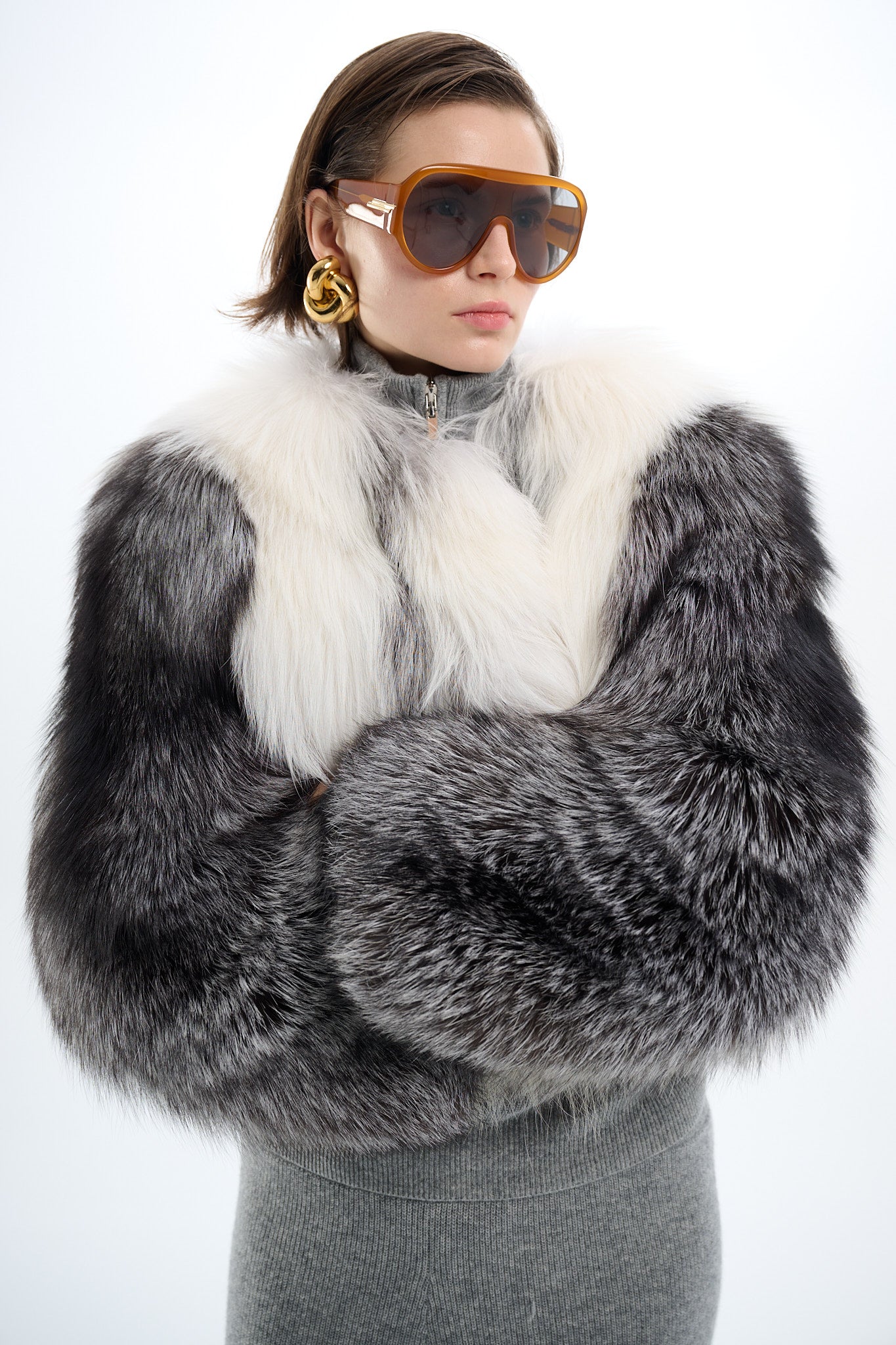 Scandinavian Arctic Fox Jacket 60 cm